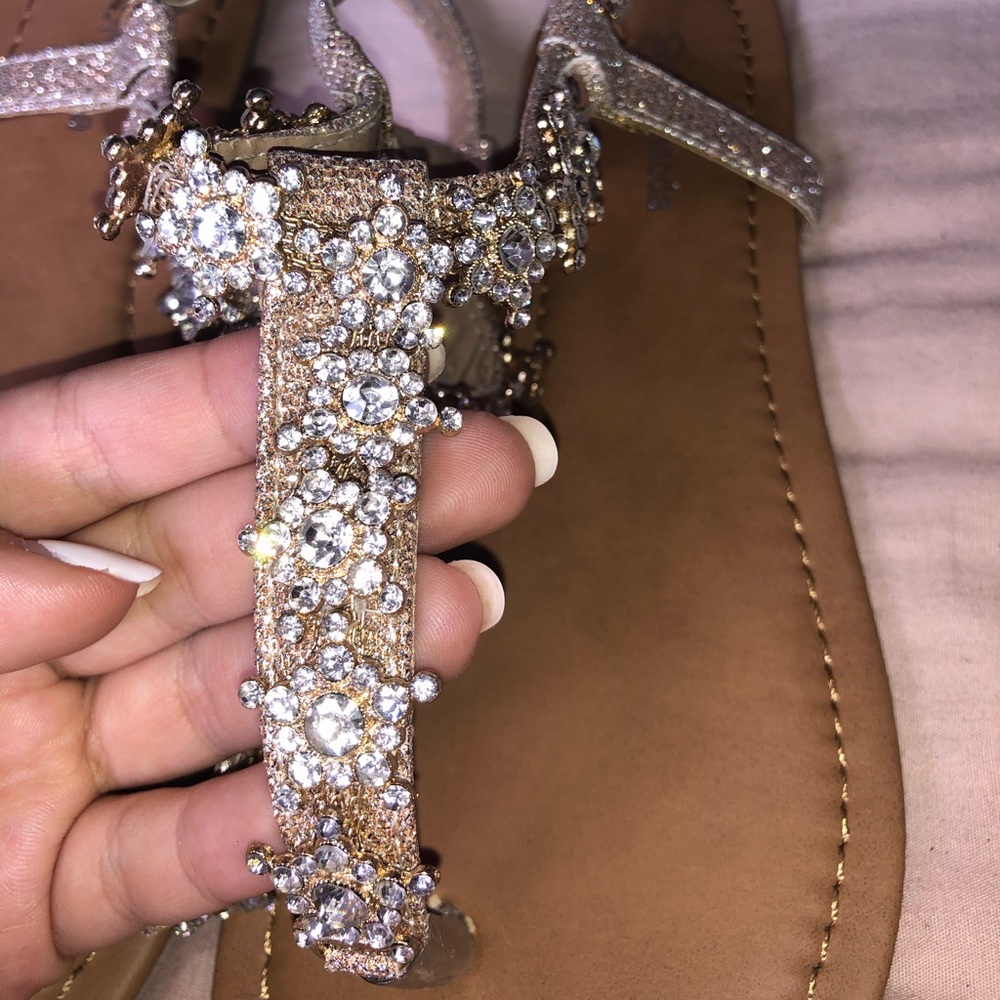 Gold Sandals